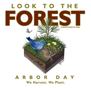 2014 Arbor Day Logo - Look to the Forest 2014 Arbor Day Logo - Look to the Forest